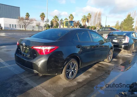 2016 Toyota Corolla Le Plus from USA, damaged, VIN 5YFBURHE6GP422128